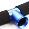 Aluminum Alloy Fishing Belt Rod Holder Fishing T-shaped Belly Top Belt Boats Fishing Rod Holder with Lanyard Easy to Use