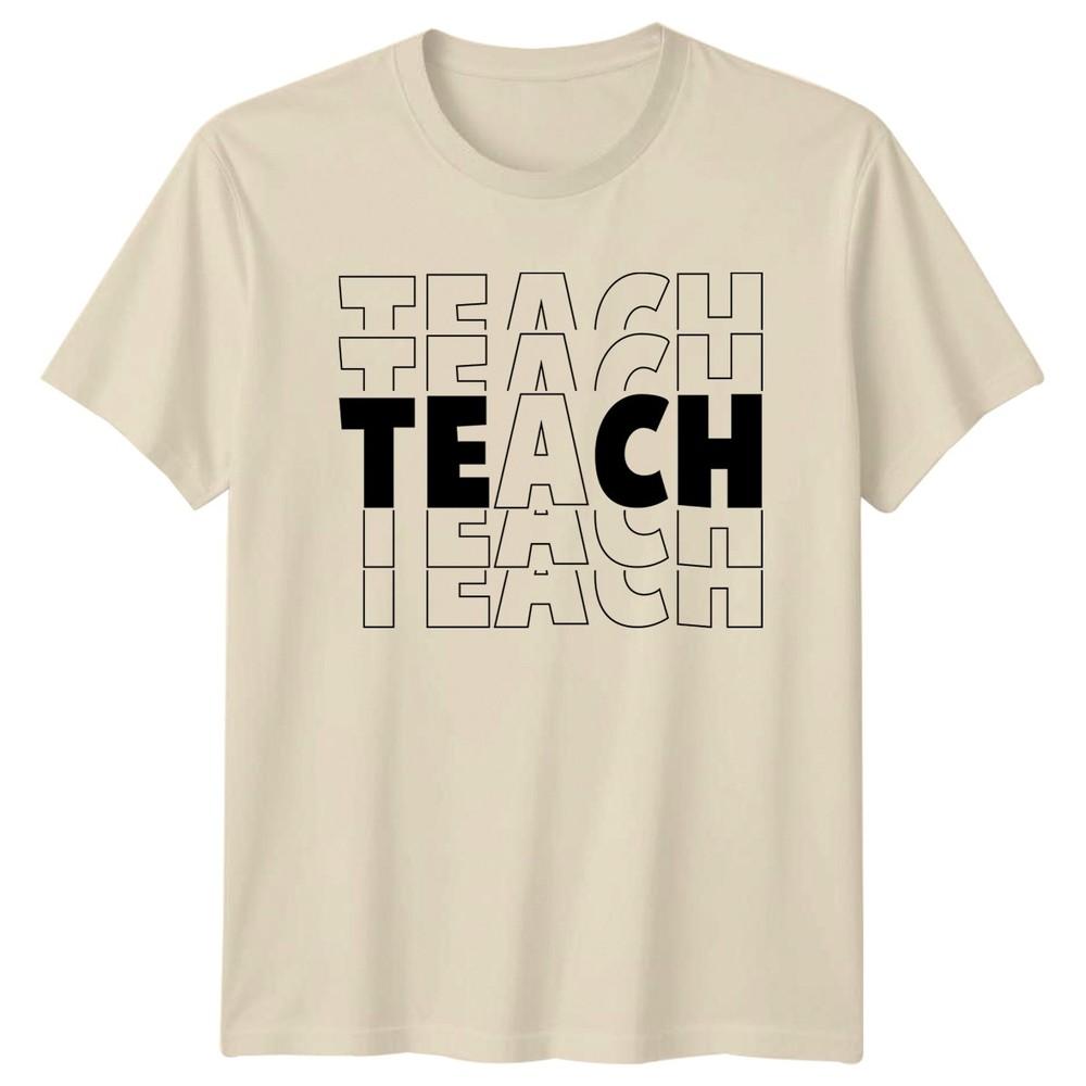 Teach TShirt Teacher Appreciation Education Gift For Him And Her