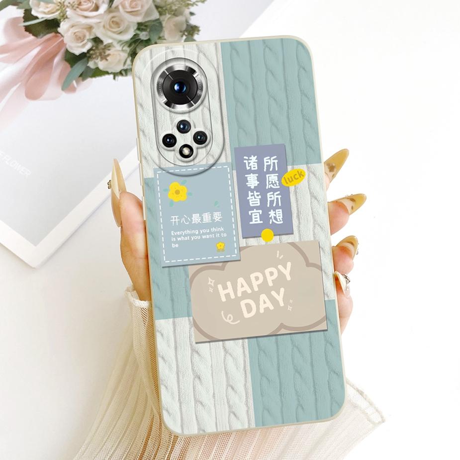 Für Honor 50 Pro Hülle RNA-AN00 Niedliche Katze Mode Cartoon Abdeckung Stoßfest Weiches TPU Handyhülle Für Honor 50 Honor50 Pro Funda Taschen