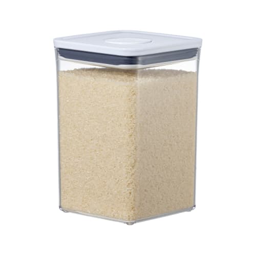 OXO Storage Containers, Airtight Plastic, 4.2L Pop Container, Large Square, Medium