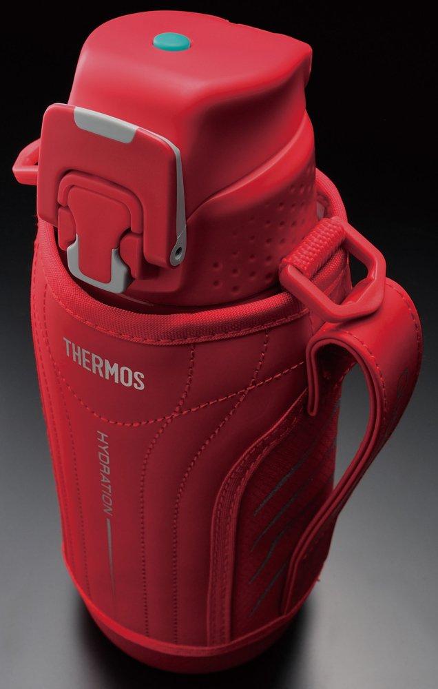 Thermos Vacuum Insulated Sports Bottle, 0.8L, Red, FFZ-800F R