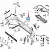 Mercedes-Benz A-Class W176 Rear Tow Hook Cover