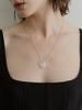 The Part Of [Silver 925] Glass Crack Heart Necklace