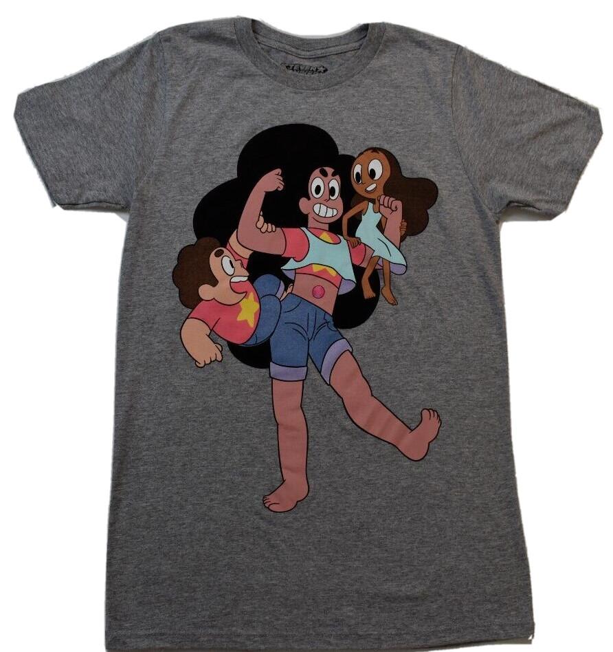 Steven Universe Mens Stevonnie Gray Shirt New XS2XL M
