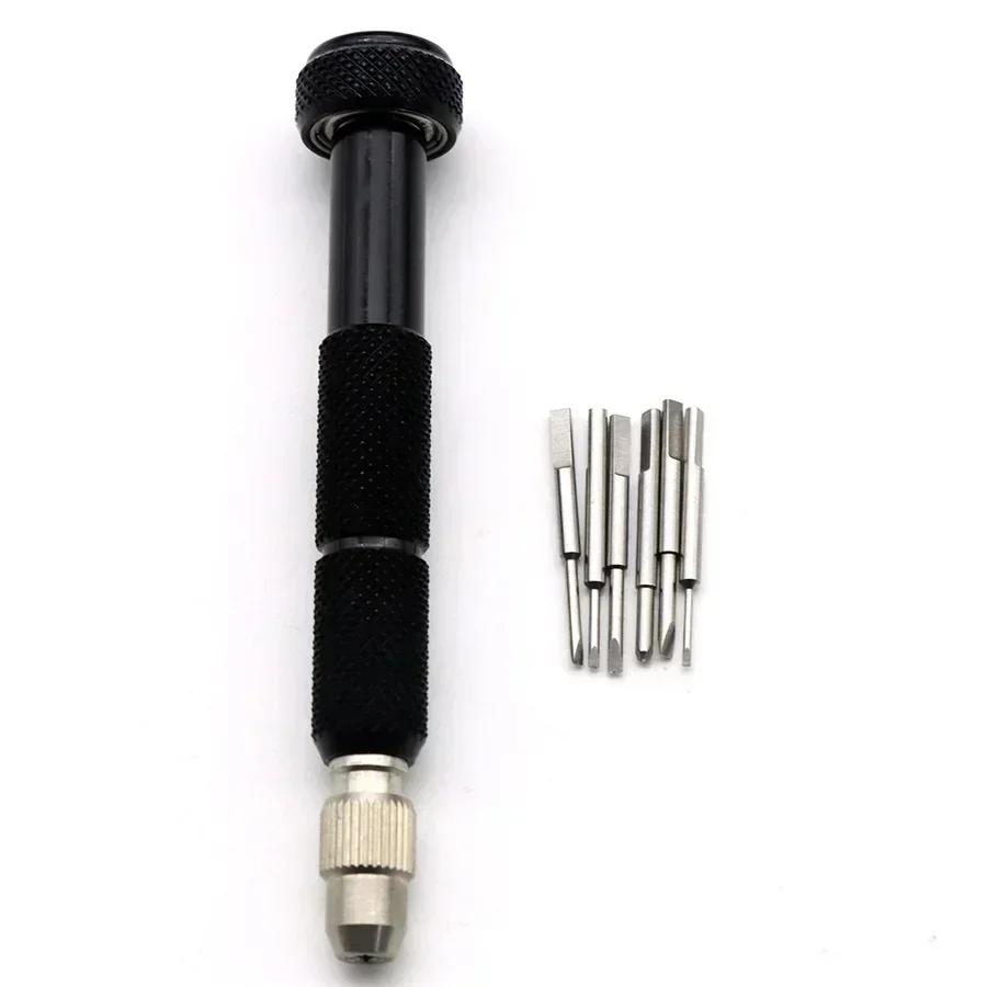 5pcs/set 0.8-1.6mm Steel Screwdriver for Watch Repairing Portable Watch Tools Band Removal with Mini Link Pins Watchmaker Tools