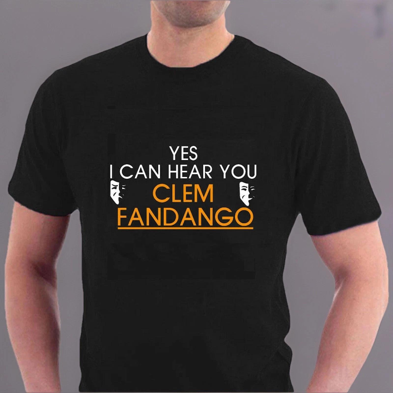 CLEARANCE XL Yes, I can Hear You Clem Fandango T-shirt Parody Tee Sillytees XL