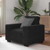 VidaXL Armchair Black 60 Cm Velvet, Single Sofa, Comfort Sofa, TV Armchair, Sofa, Sofa Seat, Recliner Sofa, 4105252
