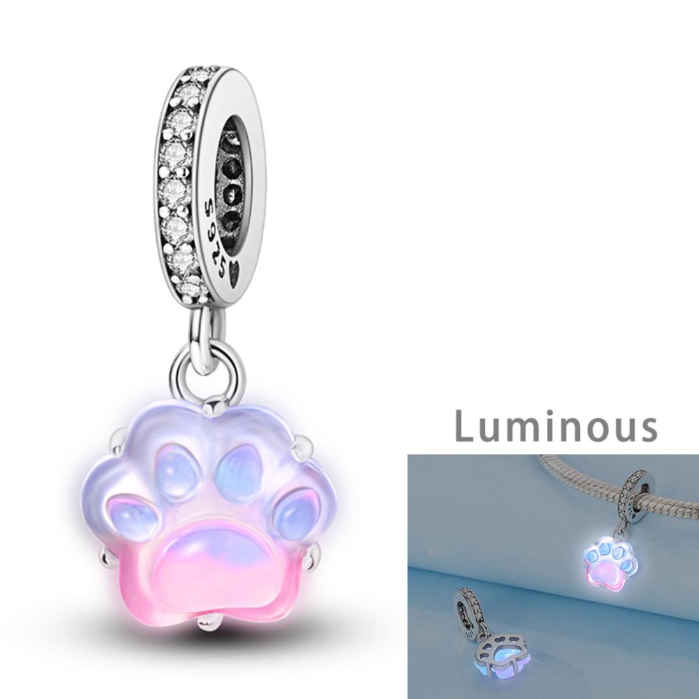 Copper Metal Charm Bead Component Lucky Clover Sunflower Bee Bead Components Compatible With Authentic Original Bracelet High Quality Fine Jewelry