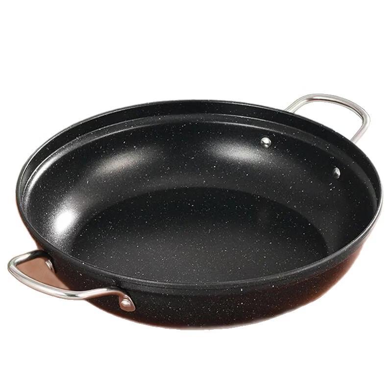 ZISIZ Maifan Stone Double-Handle Casserole & Stew Pot