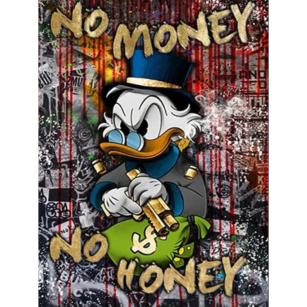 

Disney Diamond Painting Scrooge McDuck Trendy Art Painting Cartoon 5D Diamond Cross Stitch Mosaic Home Decor Gift Round 20x30cm