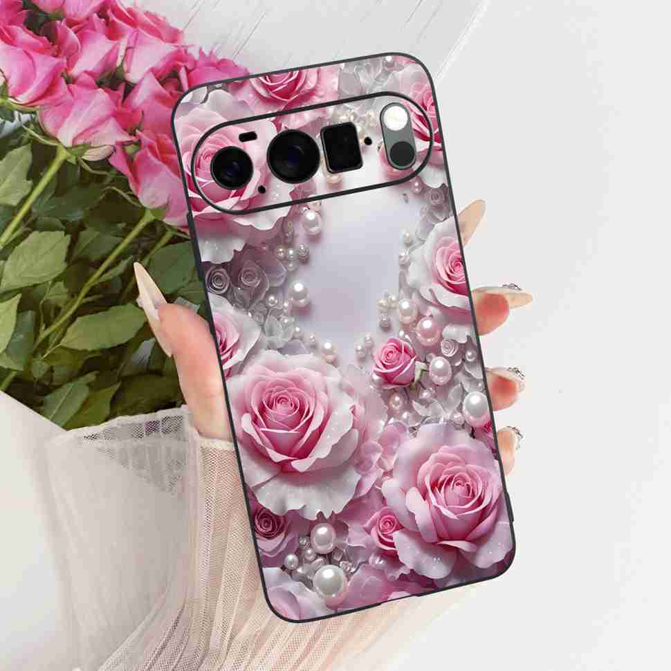 For Google Pixel 10 Pro 5G Case Fashion Painting Silicone TPU Black Soft Cover For Google Pixel 10Pro GEHN3 Phone Cases Bumper