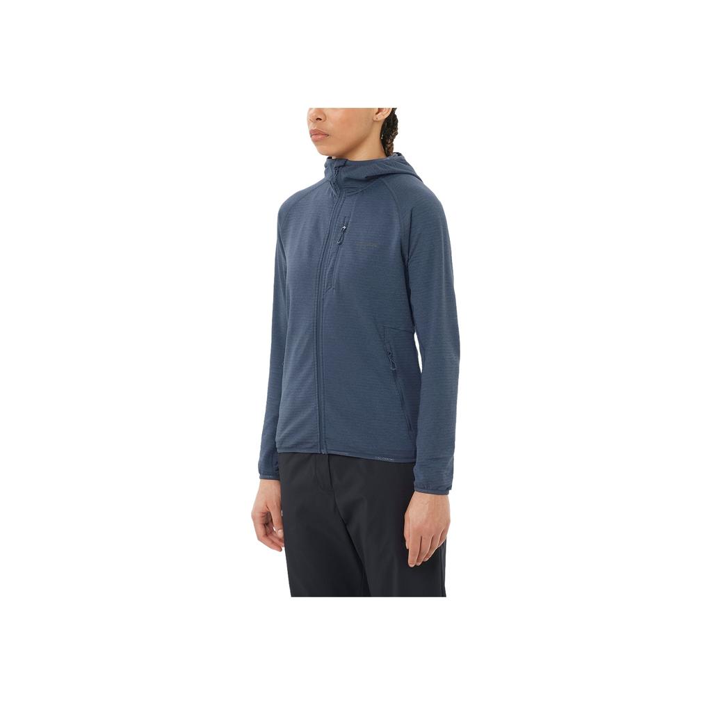 Salomon Essential Lightwarm Breathable Warm Versatile Hooded Jacket Women jackets C26571