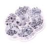 Eyes Crafts Adhesive Black White Wiggle Eyes Plastic Set for DIY Kids Accessories and Doll Making
