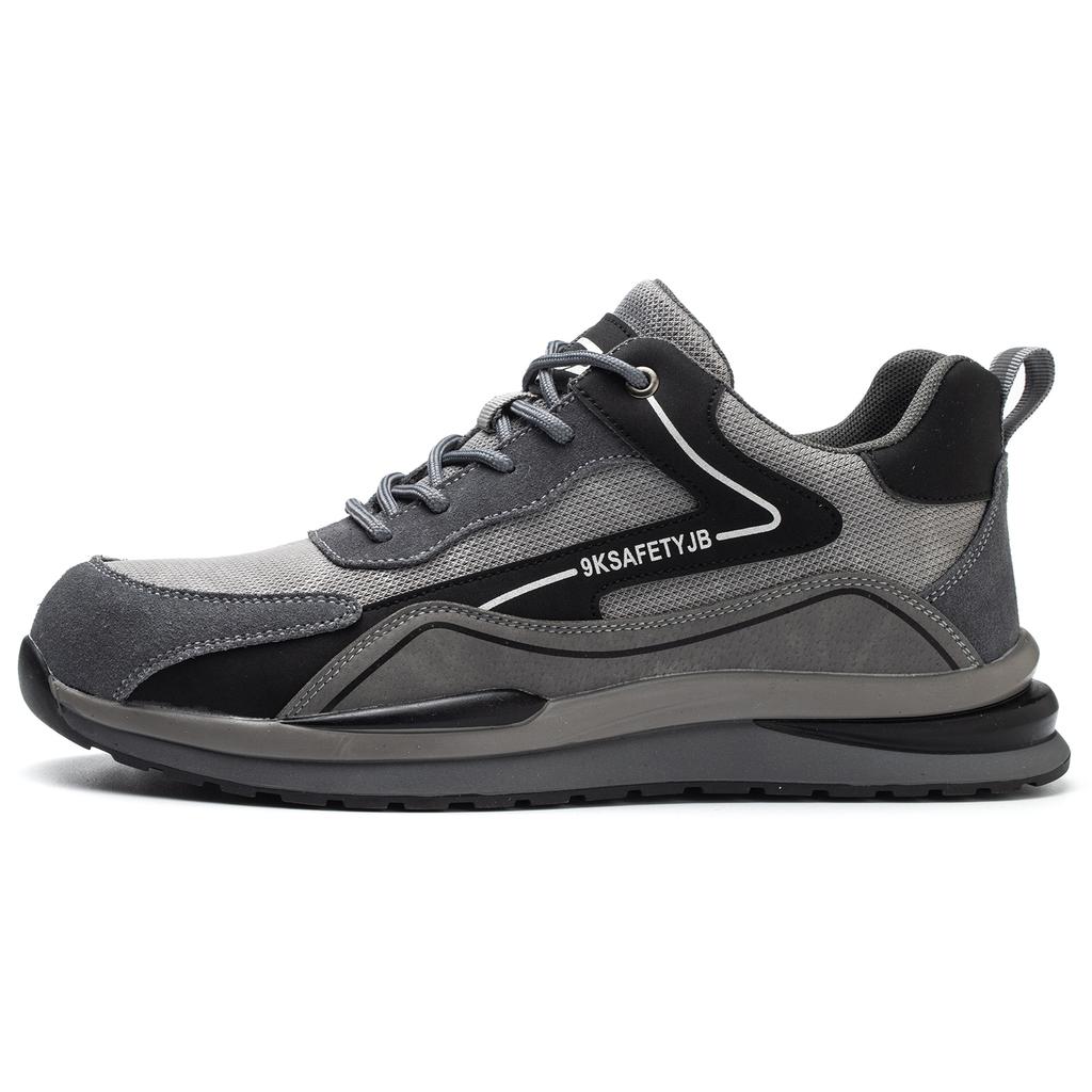 JB7615 Fabrikdirekt Arbeitsschuhe Leichte Konstruktion Atmungsaktiv Industrielle Stahlkappe Arbeitssicherheitsschuhe