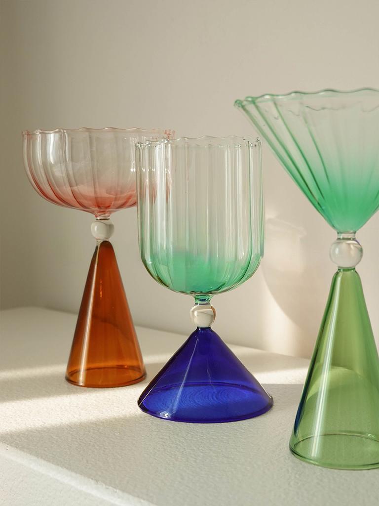 1pc Champagne Coupe Cocktail Glass Flutes Glass Whiskey Cups Tall Glasses Glass Cups Champagne Flute Wine Goblet