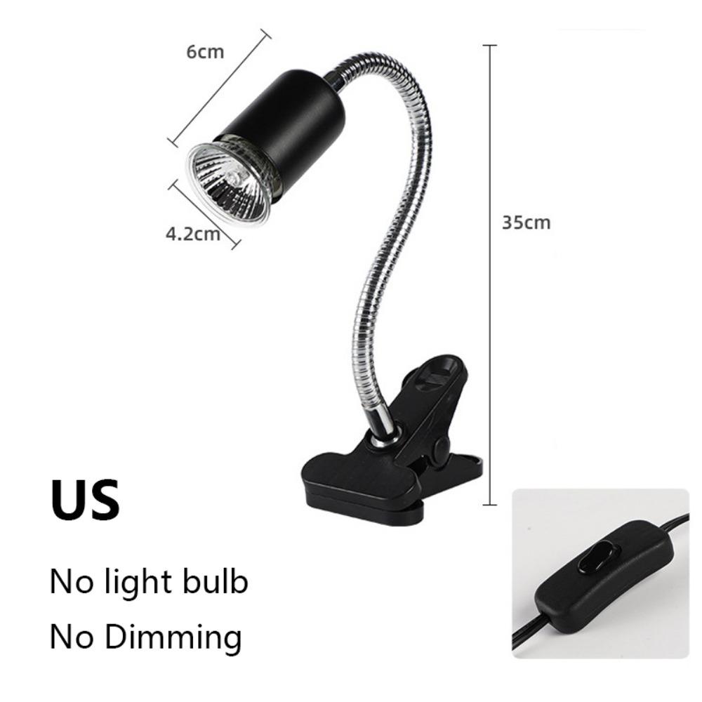 360 Grad Drehung Reptilien Heizlampe UVA+UVB Lampe Klemme Abdeckung Klemme Lampenfassung Schildkröten