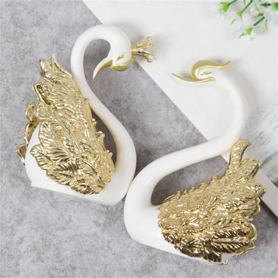 Mini Kuğu Çifti Model Figür Koleksiyonluk Araba İçi Düğün Pastası Süslemesi Düğün Konuğu İçin Düğün Hediyesi Ev Aksesuarları