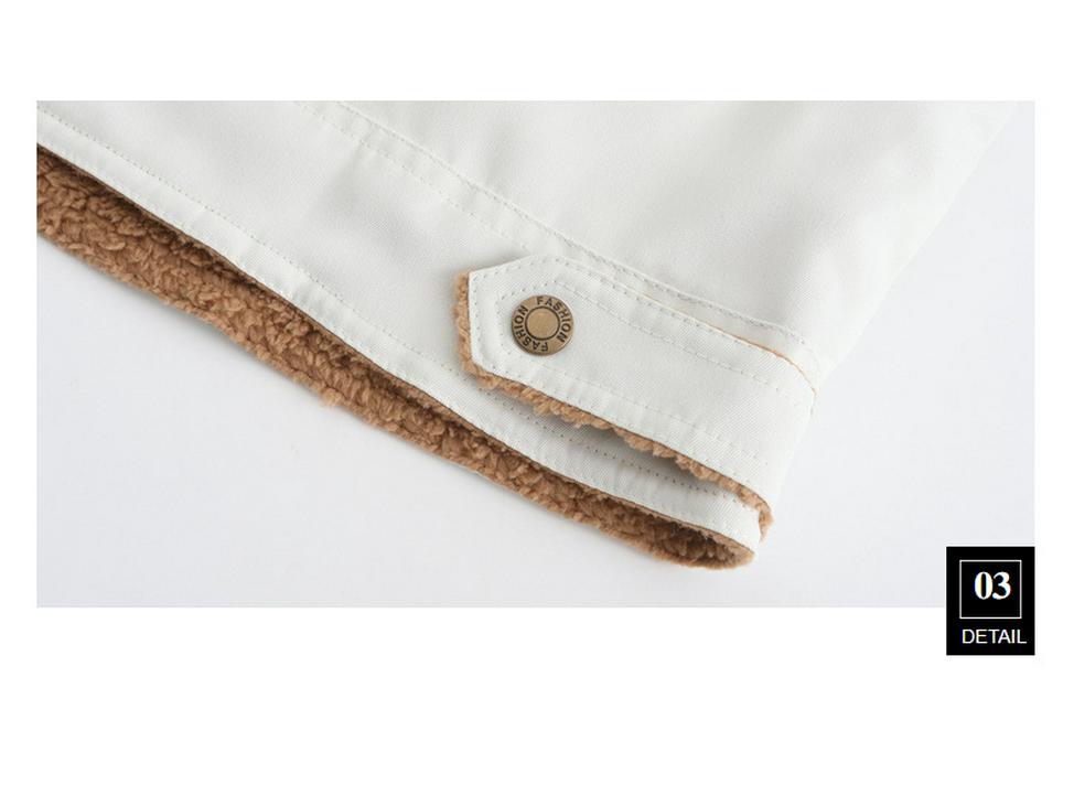 Men's Plus Velvet Autumn-Winter Cotton Workwear Coat - High Quality, European Large Size, Stylish & Handsome