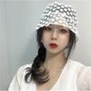 Women's Summer Fisherman Hat Retro Lightweight Floral Embroidery Sun Protection Korean Style Lace Sunshade Basin Hat