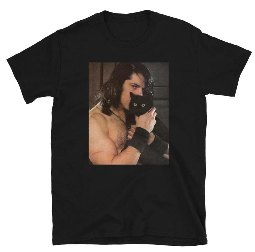 Glenn Danzig Holding His Cat Vintage Tshirt S