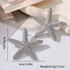 Sommer neue Seestern Ohrringe Legierung Ohrringe trendiges Mädchen Metallgefühl cool Ozean Stil Schmuck