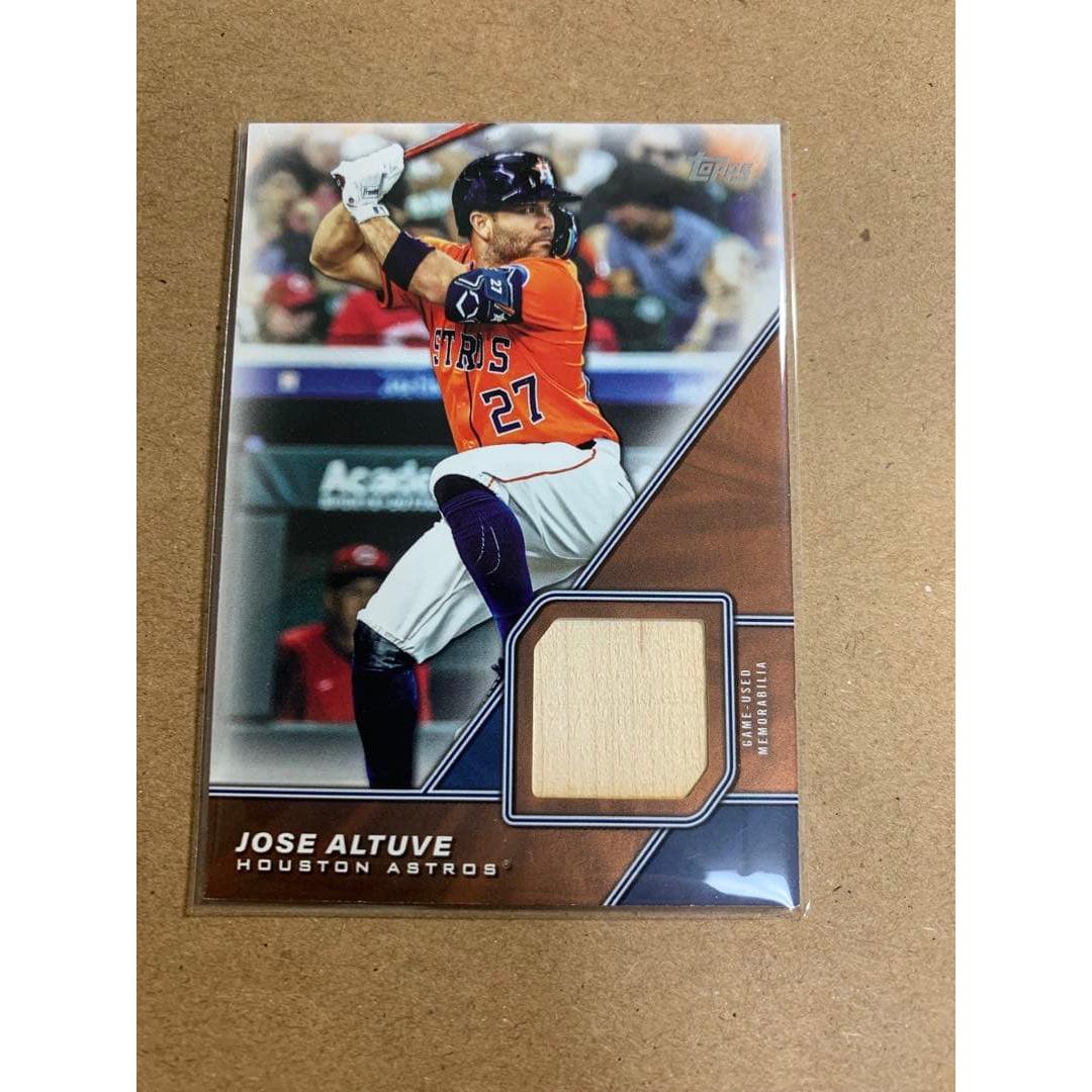 Used topps mlb 2026 altuve relic (bat)