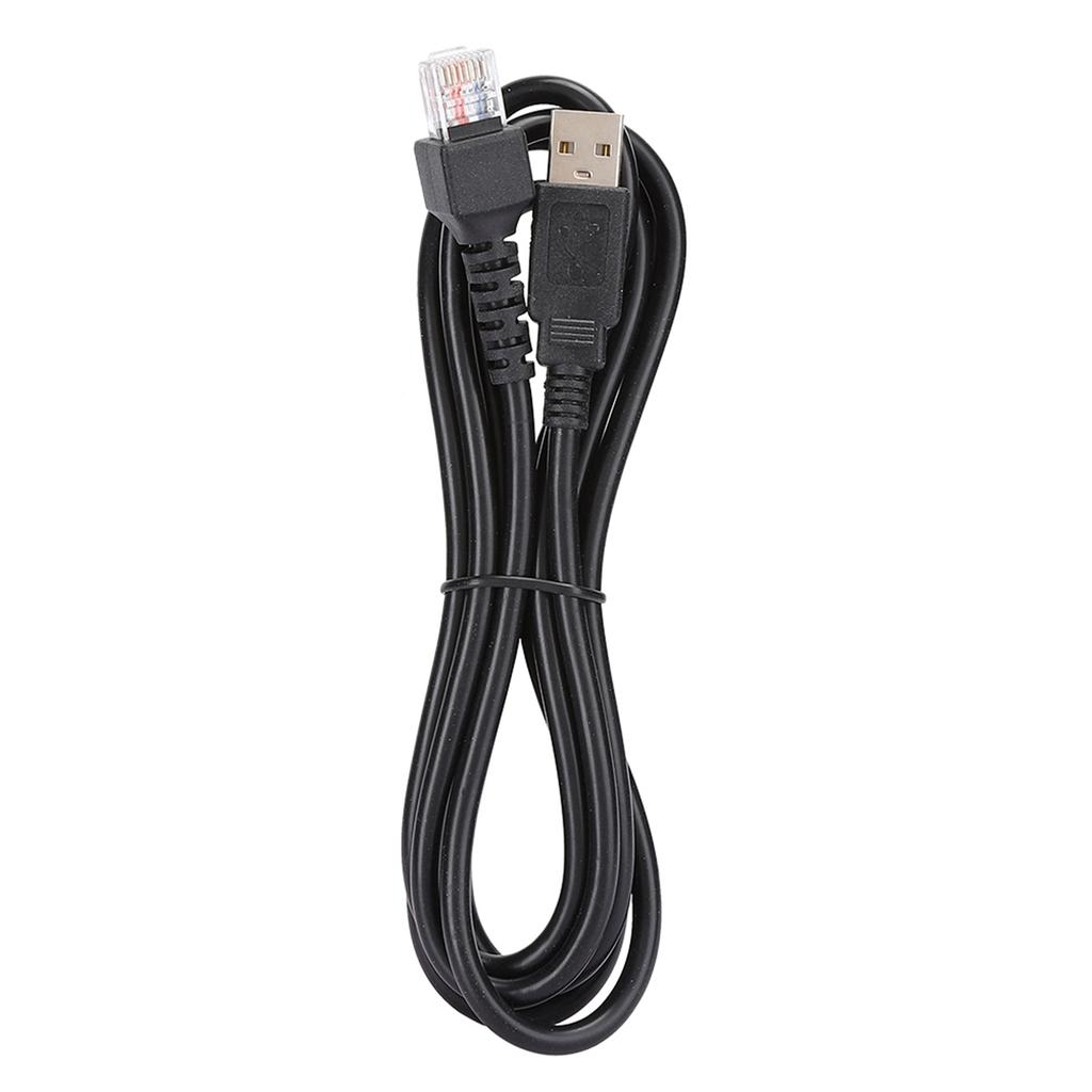 Fixed Bar  Scanner 1D QR 2D HandsFree Desktop Bar   Reader with USB Cable LED Light