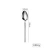 304 stainless steel small waist knife, fork and spoon thickened bright high-end western food steak knife, fork and spoon tableware set