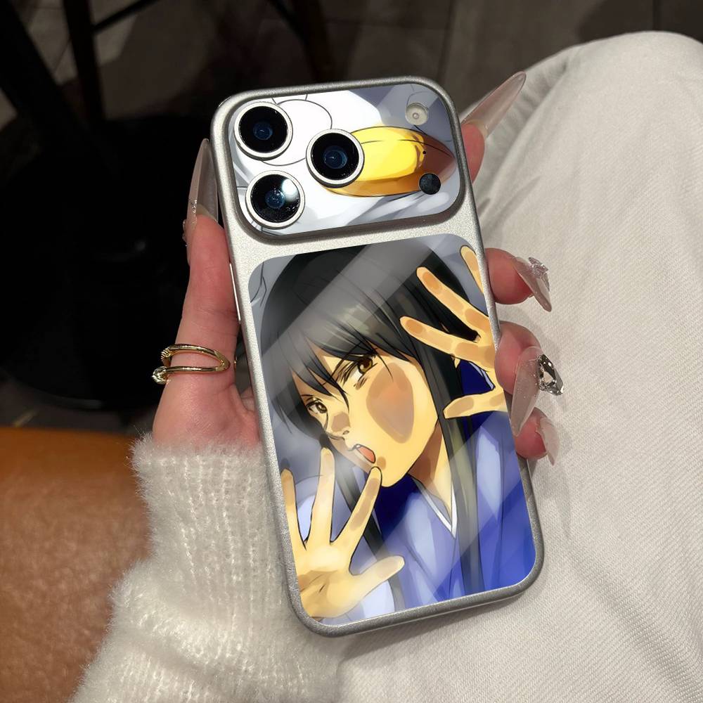 Funny Anime GINTAMA Protective Back Wrap Skin Decal Sticker For IPhone 17 Pro 17 Pro Max