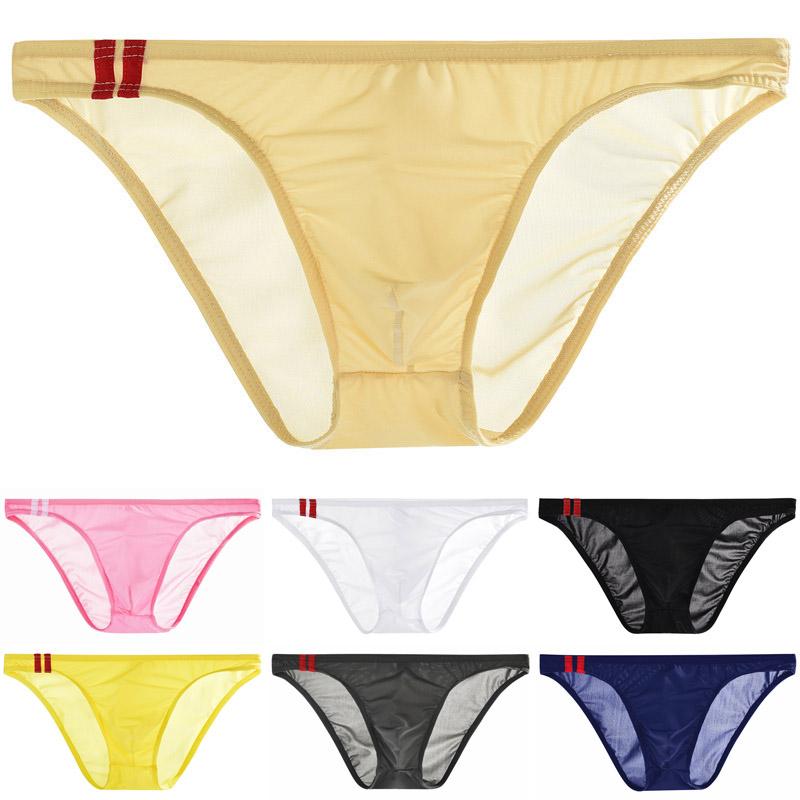 Low Rise Briefs Underwear Solid Bulge Pouch Plus Size Men Male Underpants