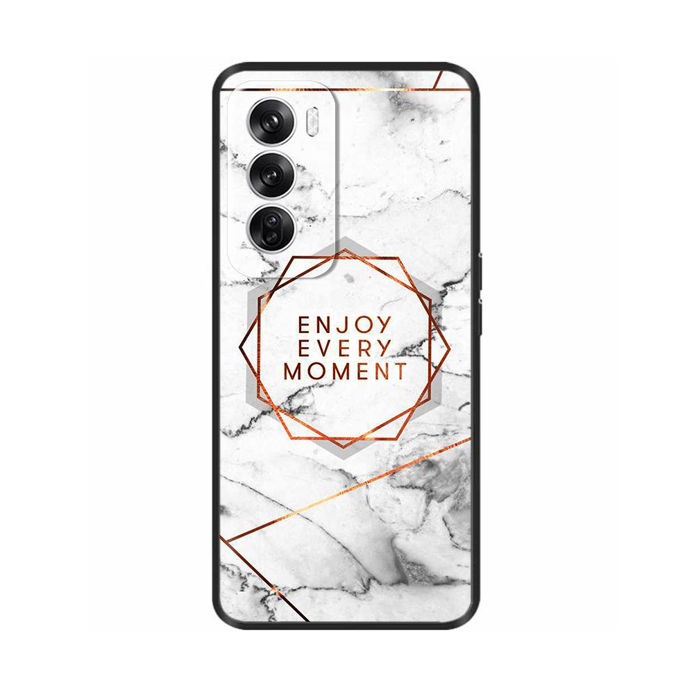 For OPPO Reno 12 5G Case Flower Painted Soft TPU Silicone Case Cover for Oppo Reno12 Pro Protective Shells On Reno 12Pro Capa