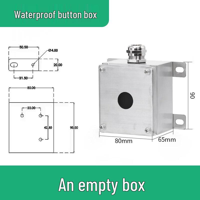 

Aokewen 1-Position Explosion-Proof Emergency Stop Control Box