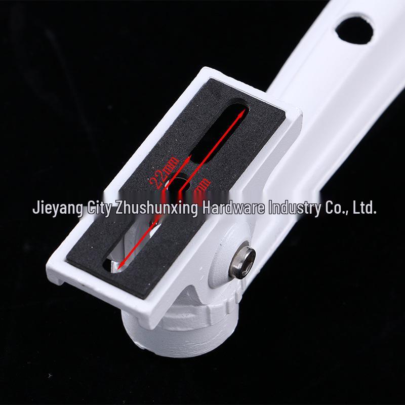 ZSX-508L Aluminum Alloy Wall Mount Monitor & Curved Camera Bracket for Security Equipment
