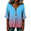 Long Sleeve Shirts for Women Womens Long Sleeve Tops Long Sleeve Tops for Women Womens Long Sleeve T Shirts with Button and V Neckline