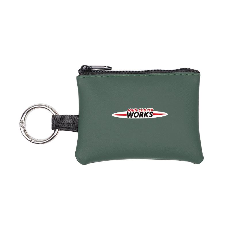 Araba Logolu Deri Anahtar Çantası Mini Bozuk Para Cüzdanı Çok Fonksiyonlu Saklama Çantası BMW Mini Works Cooper F54 F55 F56 F57 F60 R50 R52 R53 için gzpxv22