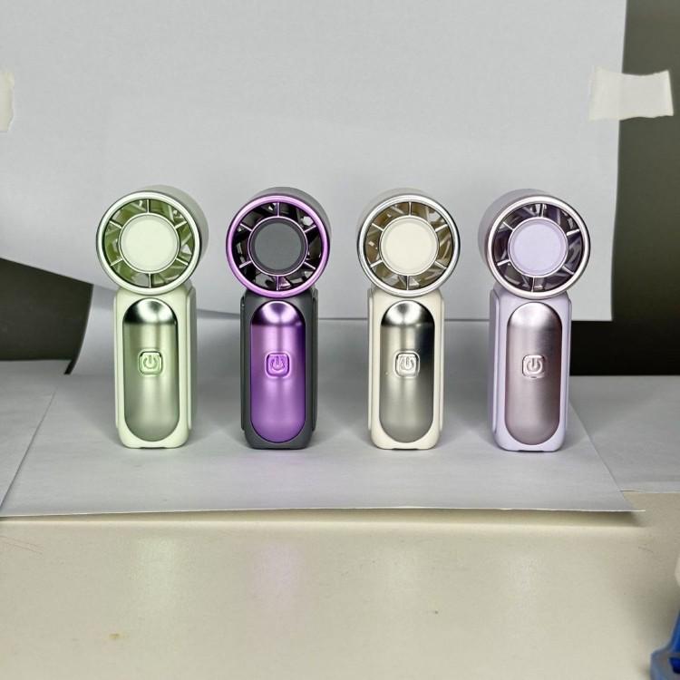 Stylish Mini Handheld Fan for Students with Long Battery Life