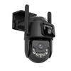 Allwetter-4G-Kamera mit Solarenergie, 6 Megapixel HD-Aufnahme und Fern-Interkom