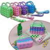 Vibrant Pop It Pouch Bag With Soft Bubble Design For Stress Relief And Storage