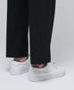 Musinsa Standard Lightweight Wide Hidden Banding Crop Slacks [Black]