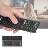 RMADP074 Durable Compact LCD TV Remote Control Replacement Universal Controller ABS Black