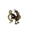 Modern Design Plated Brass Animal Rooster Pendant - Perfect Art & Gift