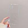 Luxury Transparent Hard PC Phone Case For iPhone 17 16 15 14 13 12 Mini 11 Pro Max X XR XS 7 8Plus Shockpoof Crystal Clear Cover