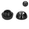 Gear Shift Knob with Cap Decorative Cover Replacement Kit Fit for Fiat 500 500C 2007‑2018 LHD RHD