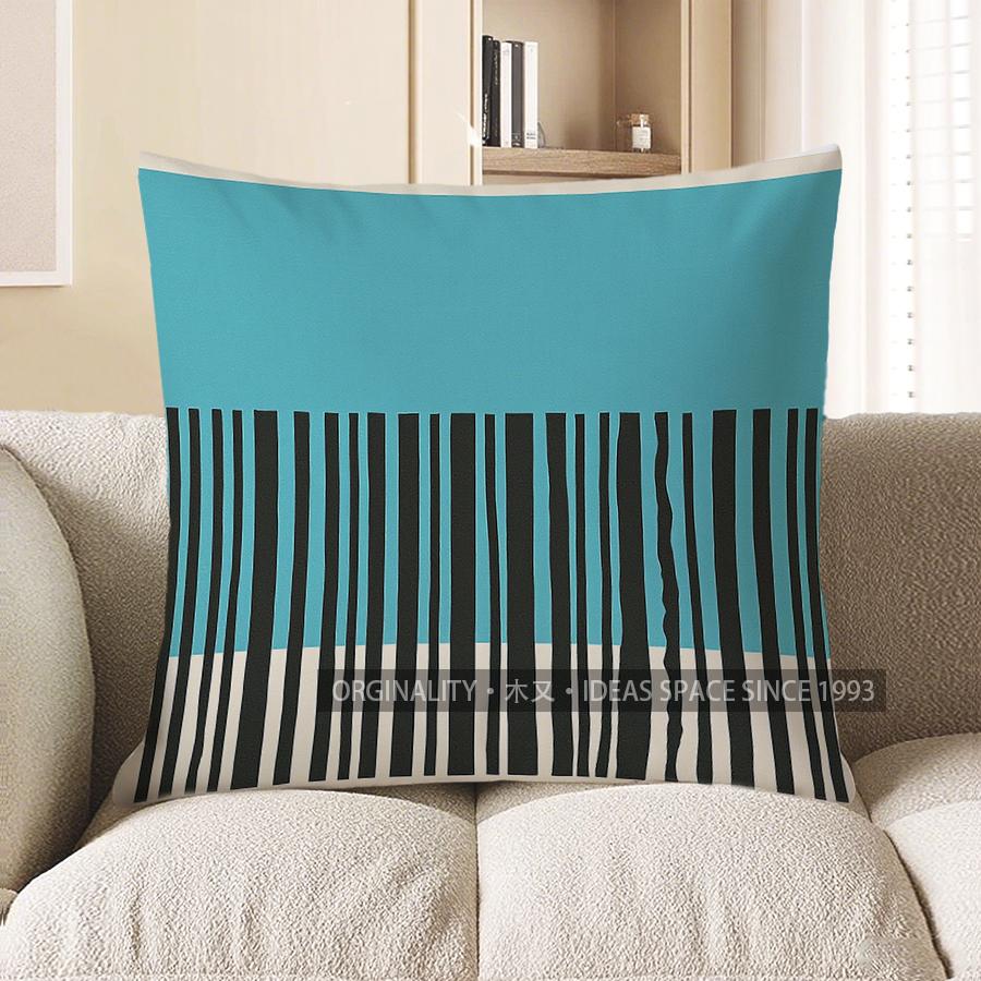 Home Decor Modern Colorful Pattern Geometric Pillow Cover Pattern Cushion Cover Suitable for Sofa Bedroom Car Pillow Cover