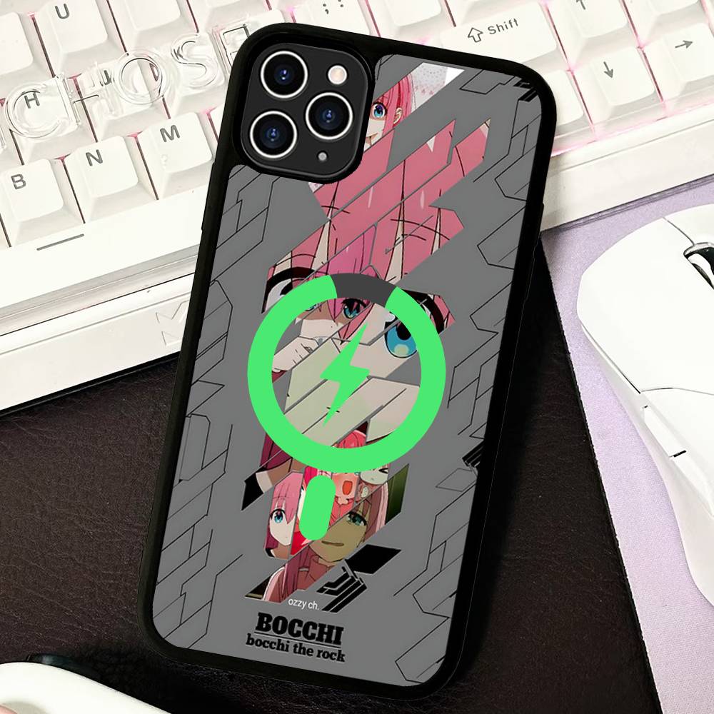 

Singer B-Bocchi The Rock Phone Cover For IPhone 17 16 15 14 13 12 11 Pro Max Mini For Magsafe Magnetic Wireless Charge iPhone 11