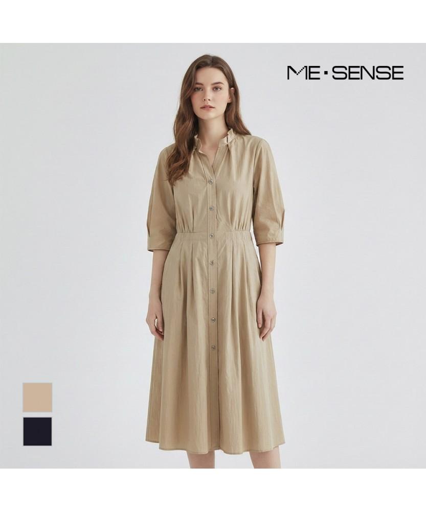 MESENSE Slit Neck Back Elastic Dress_Mb44Ops103Z