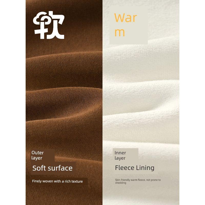 Baby Big Butt Pants, Autumn and Winter Fleece-Lined Pants for Boys and Girls, Autumn and Winter Long Pants, Casual Pants, Children's Pants Pp