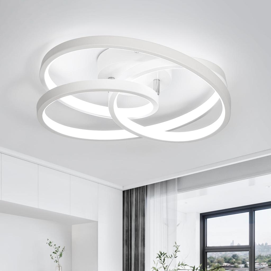 Loiogohot 36W Ceiling Light, Suitable for 4-tatami rooms, Stylish Ceiling Lighting Fixture for Hallways, Small Indoor Lighting, Stylish Hanging