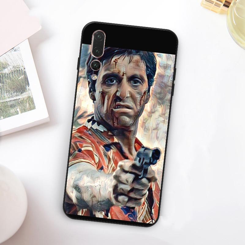 

Scarface Tony Montana For Huawei Nova 11 10 9 SE Y70 Y60 Y90 Y61 Y91 Y73 Y72 12i 11i 8i P30 P40 Lite P60 Pro Case Huawei Nova 11i