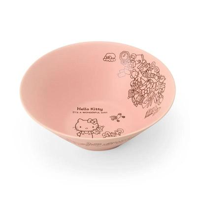 Sanrio Hello Kitty Mino-Keramik große Schüssel 21cm Japan NEU Sanrio Charaktere